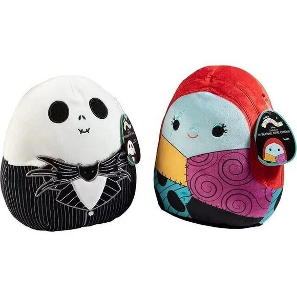 Squishmallows Nightmare Before Christmas SET 12" LARGE SIZE KellyToy NWT - Picture 1 of 3